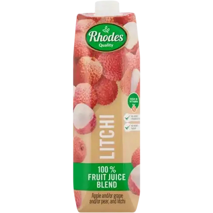 Rhodes Quality 100% Litchi Juice 1L