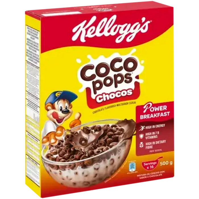 Kellogg's Coco Pops Chocos Multigrain Cereal 500g