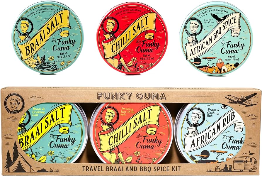 Funky Ouma Braai & BBQ Kit, 100ml