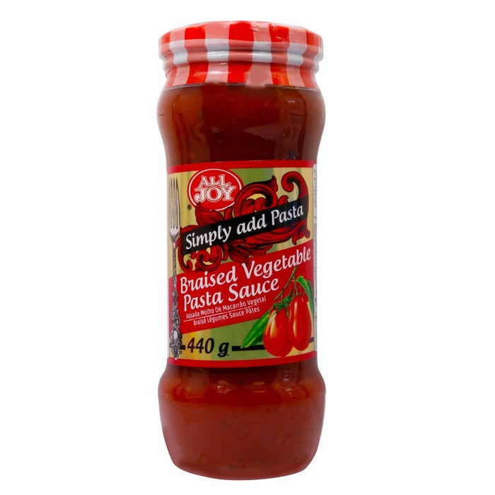 All Joy Braised Veg Pasta Sauce 440g