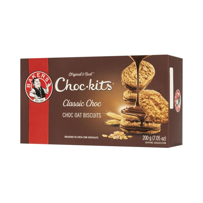 Bakers Classic Choc Choc-kits Biscuits, 200g