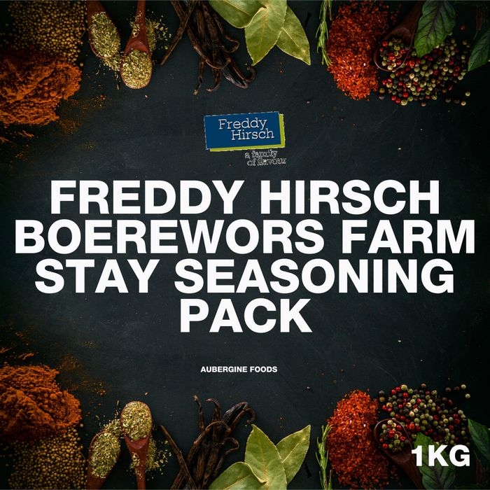 Freddy Hirsch Boerewors Farm Stay Seasoning Pack, 1Kg