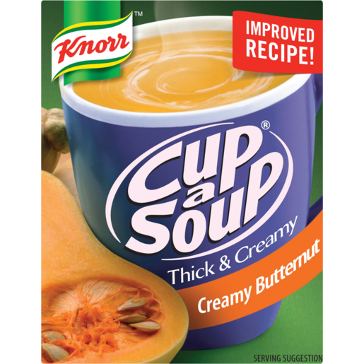 Knorr Cup-a-Soup Thick & Creamy Butternut Instant Soup 3 x 31g