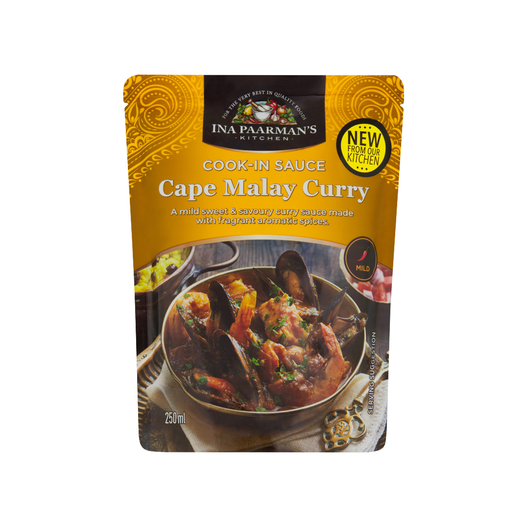 Ina Paarman's Cape Malay Curry Cook In Sauce, 250ml — AubergineFoods CA