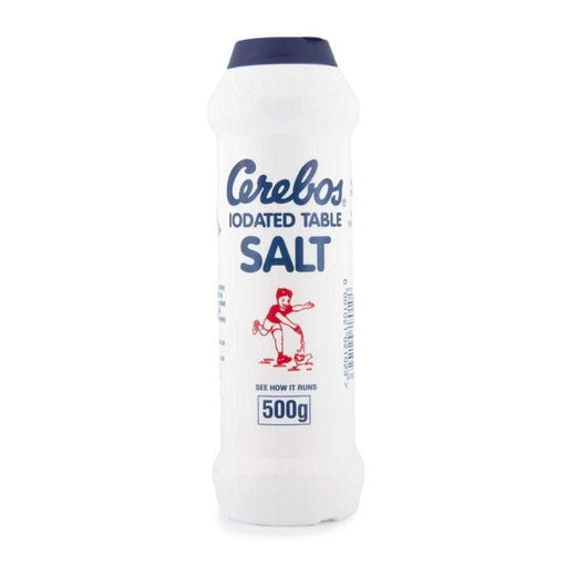 Cerebos Iodized Table Salt (500 g) | Food, South African | USA's #1 Source for South African Foods - AubergineFoods.com 