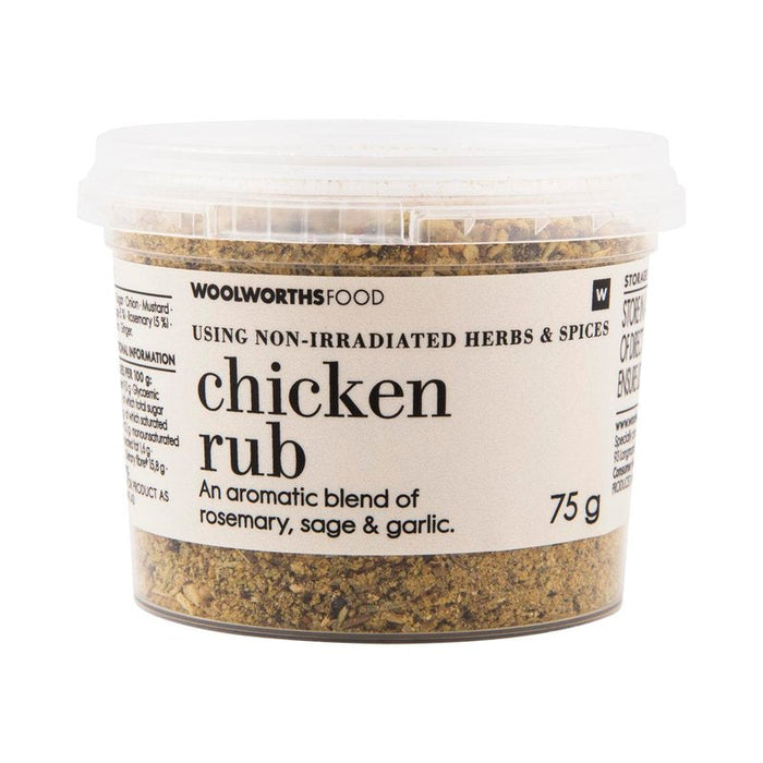 Woolworths Chicken Rub, 75g