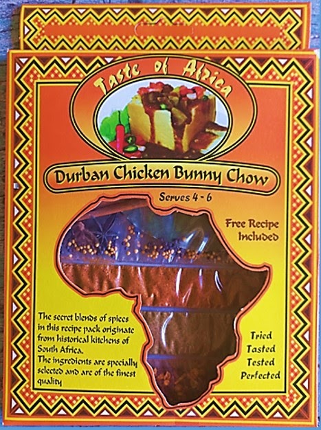 Taste of Africa Durban Chicken Bunny Chow