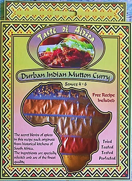 Taste of Africa Durban Indian Mutton Curry