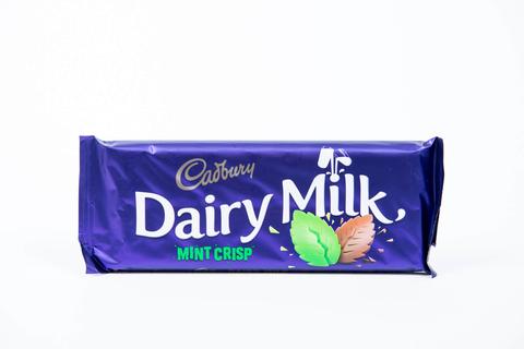 Cadbury Dairy Milk Mint Crisp, 150g