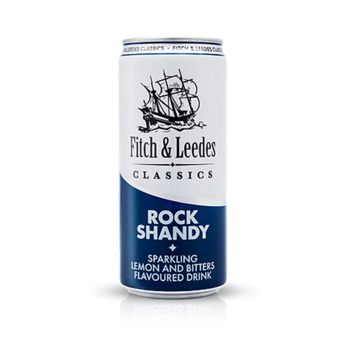 Fitch & Leedes Classics Sparkling Rock Shandy Flavoured Non-Alcoholic Drink, 300ml