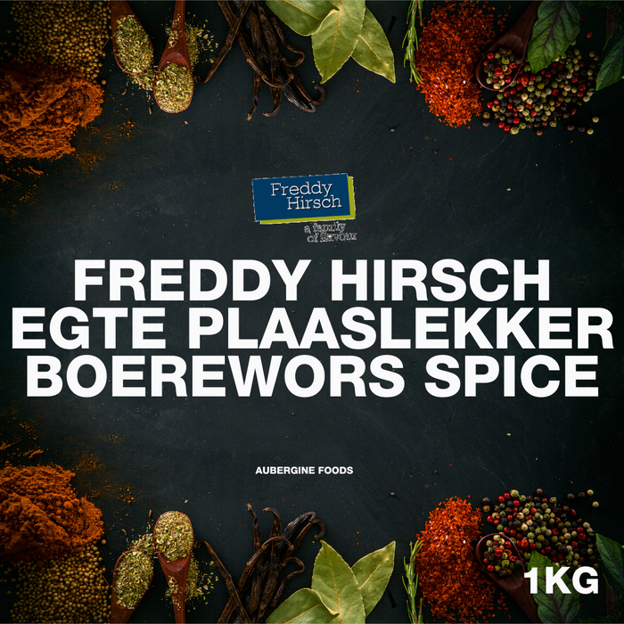 (Expired) Freddy Hirsch Egte Plaaslekker Boerewors Spice, 1kg