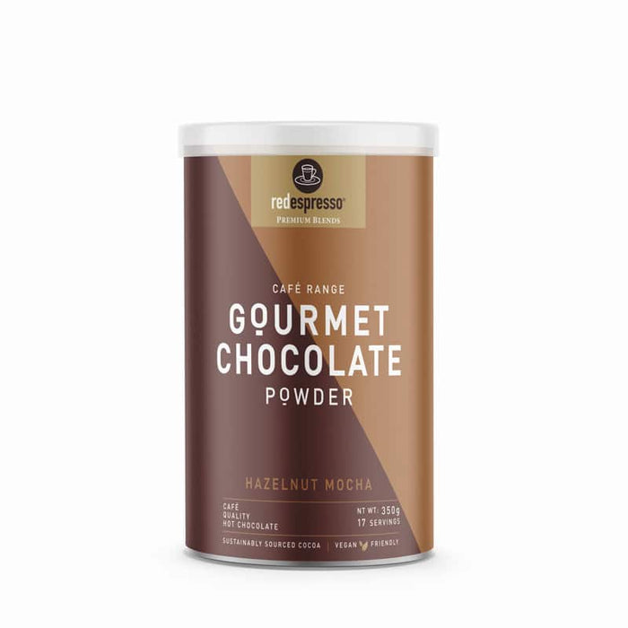 Red Espresso Gourmet Hot  Chocolate - Hazelnut Mocha Tin  350g