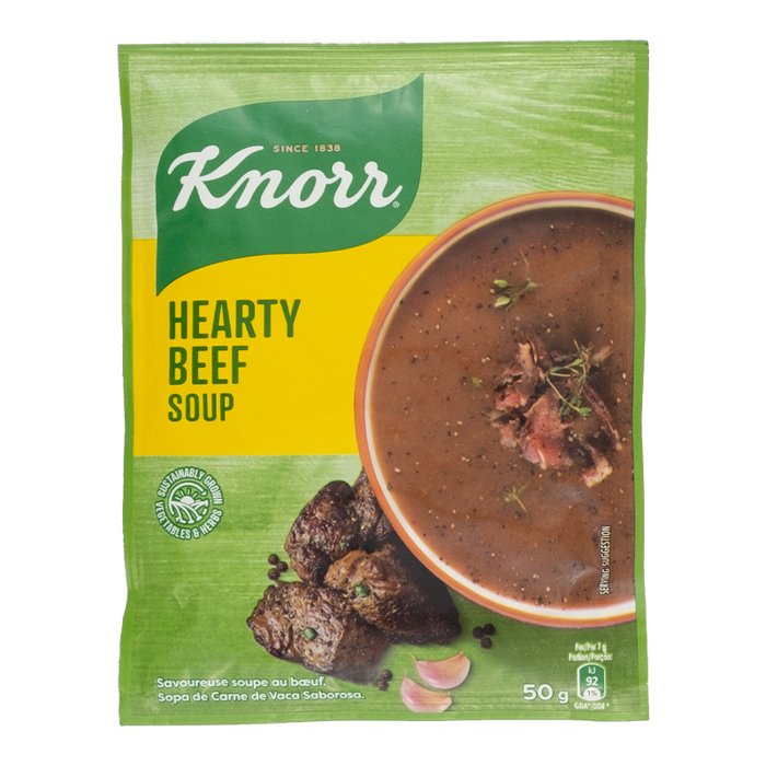 (Expired) Knorr Hearty Beef Soup, 50g