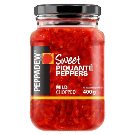 Peppadew Chopped Mild Piquanté Peppers 400g