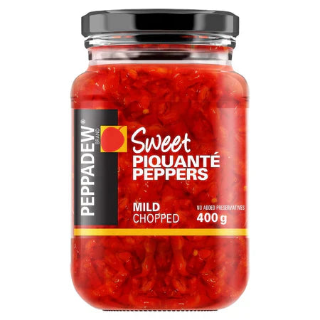 Peppadew Chopped Mild Piquanté Peppers 400g