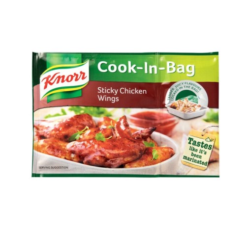 Knorr Sticky Chicken Wings Cook-In-Bag 35g