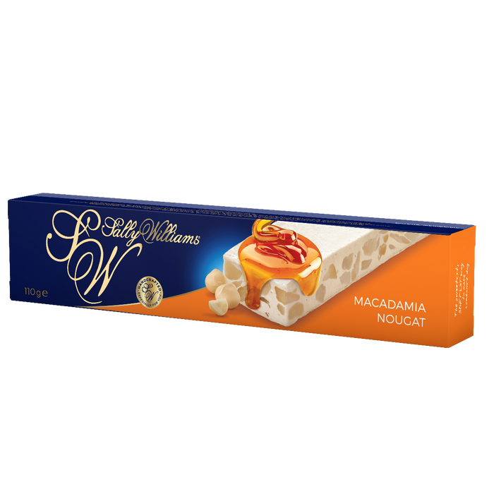 Sally Williams Macadamia Nougat, 110g