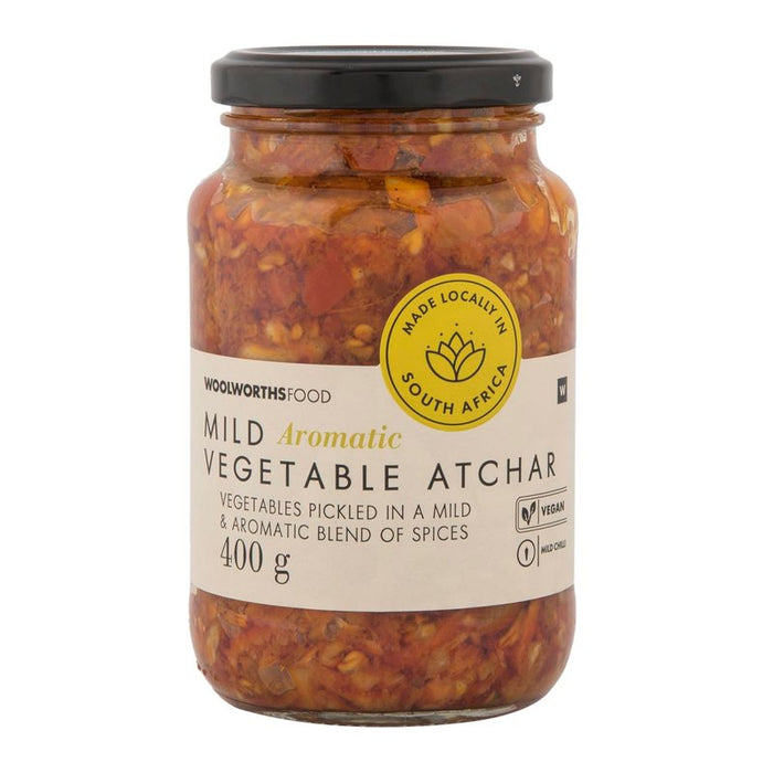 (Expired) Woolworths Mild Vegetable Atchar 400g