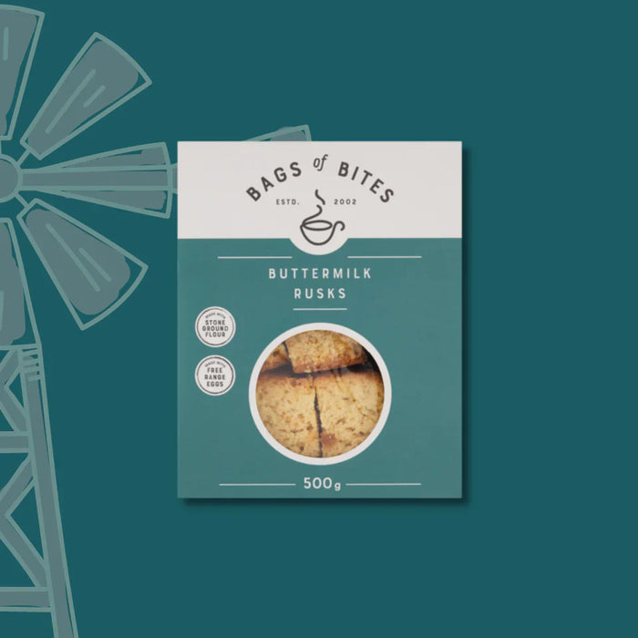 Bags of Bites Buttermilk Rusks, 500g