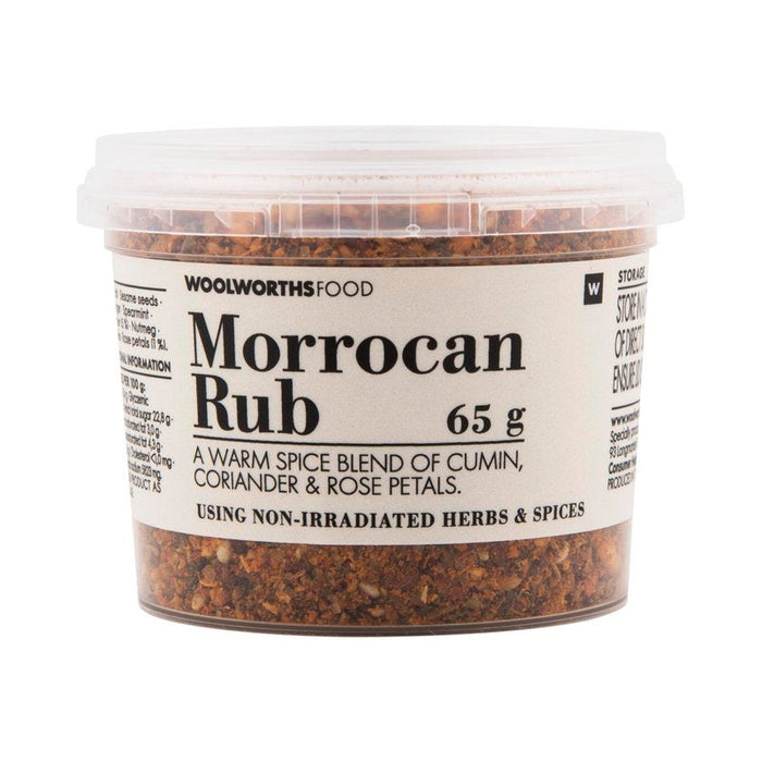 Woolworths Morrocan Rub, 65g
