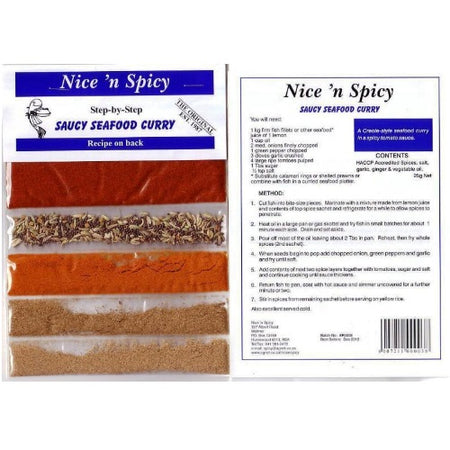 Nice n' Spicy Saucy Seafood Curry, 20g