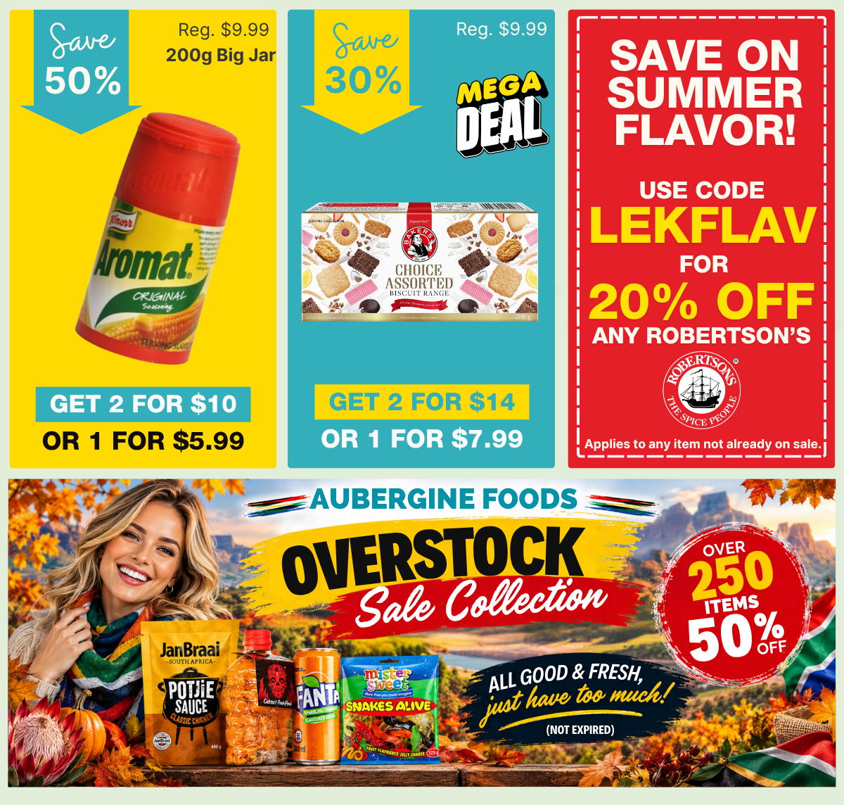 Flyer page