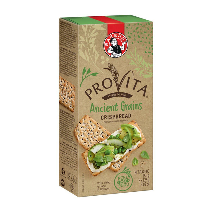 Bakers Provita Ancient Grains Crispbread, 250g