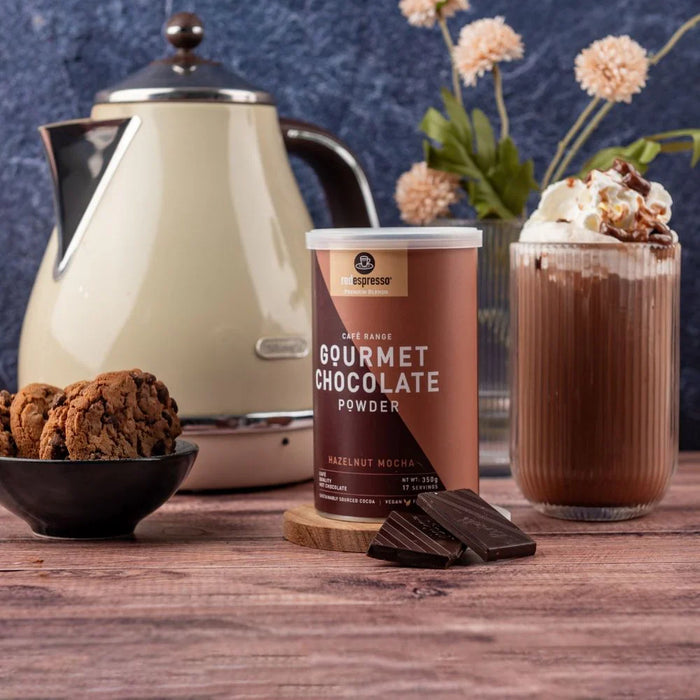 Red Espresso Gourmet Hot  Chocolate - Hazelnut Mocha Tin  350g