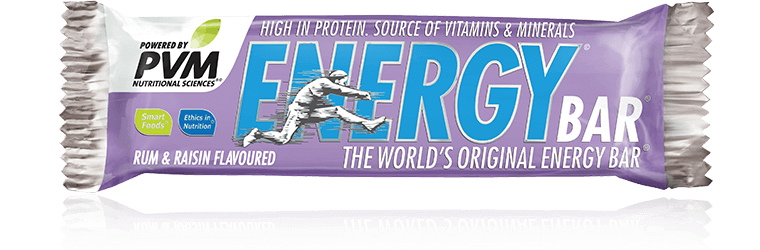 PVM Energy Bar: Rum & Raisin, 45g