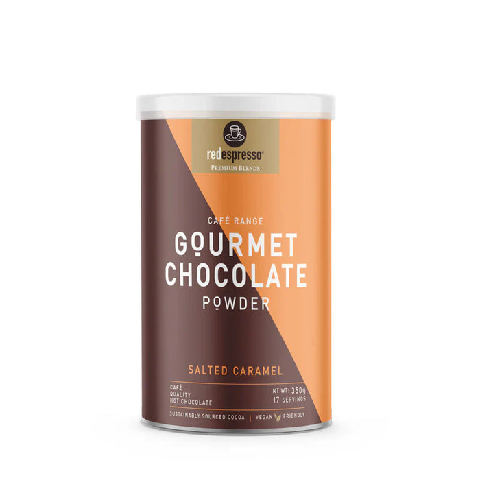 Red Espresso Gourmet Hot  Chocolate - Salted Caramel Tin 350g