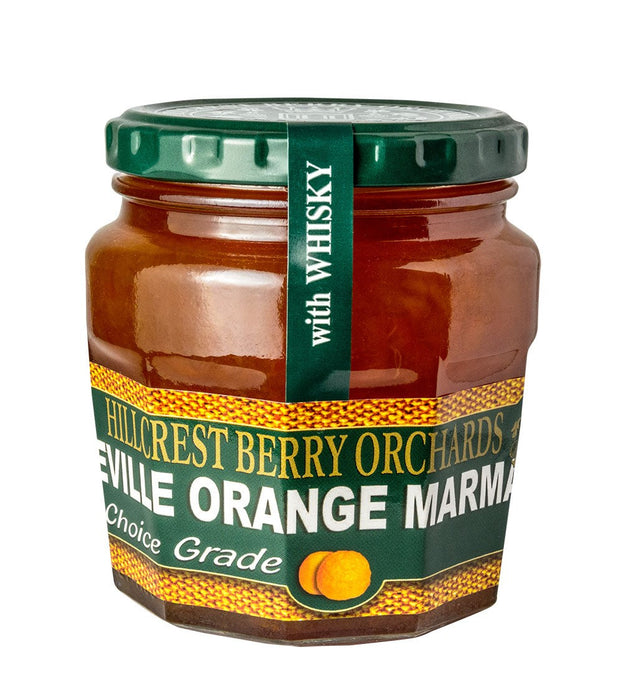Hillcrest Seville Orange Marmalade in Whiskey, 300g