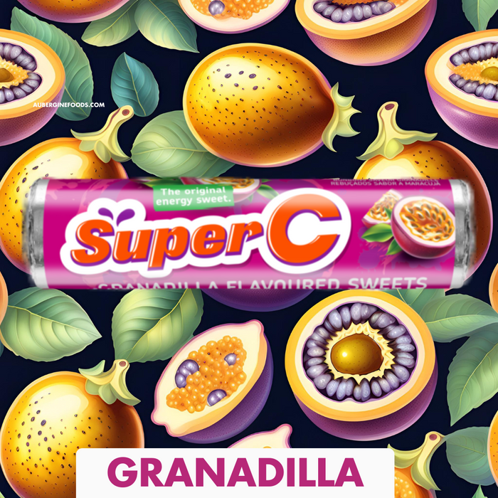 Super C Granadilla Flavored Sweets, 36.9g