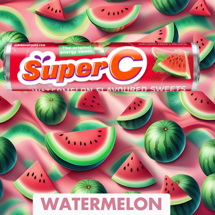 Super C Watermelon Flavored  Sweets, 36.9g