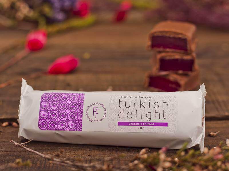 Forest Fairies Chocolate Turkish Delight Bar 60g