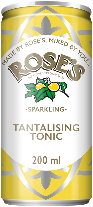 Rose's Tantalising Tonic Can 200ml