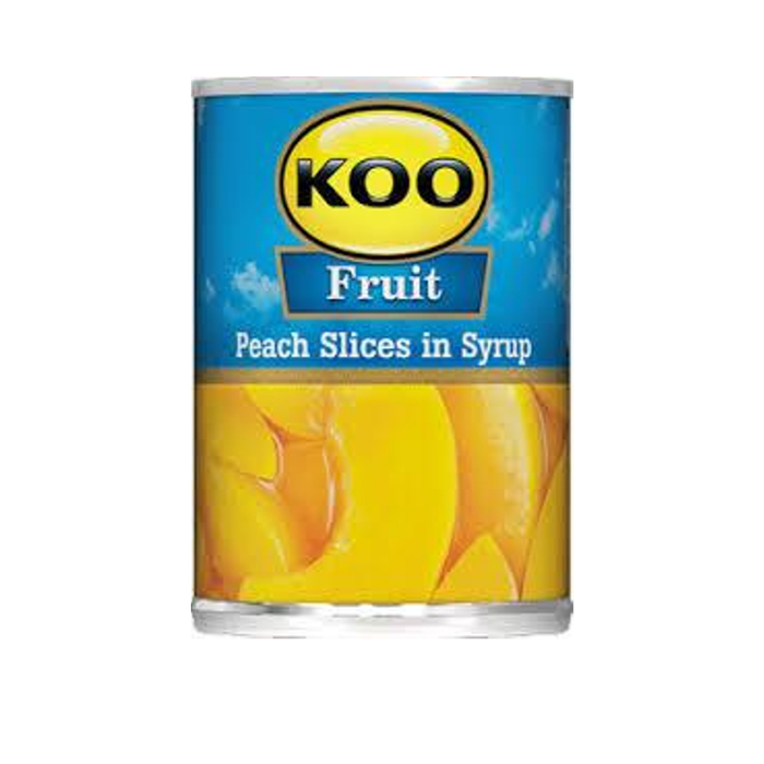 KOO Peach Slices in Syrup, 410g