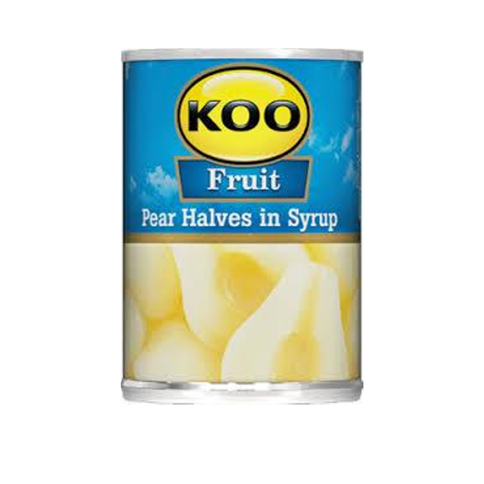 KOO Pear Halves in Syrup, 410g