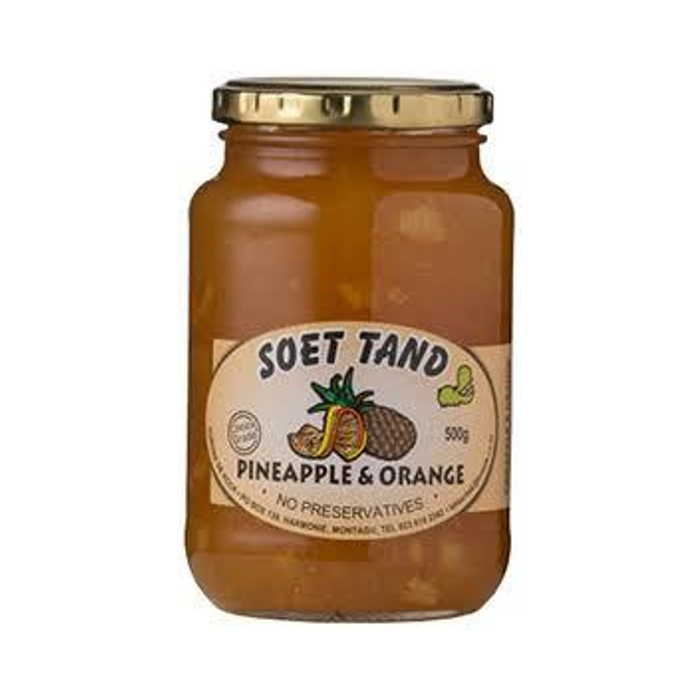 Soet Tand Pineapple and Orange, 500g