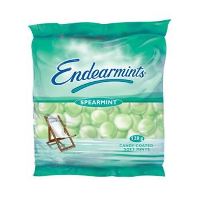 Endearmints Spearmint Candy Coated Soft Mints 100g