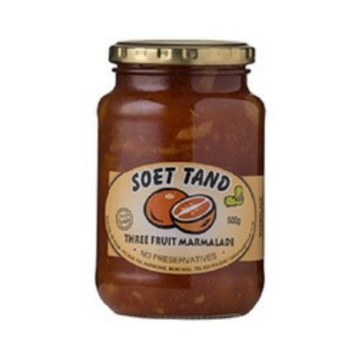 Soet Tand Three Fruit Marmalade, 500g
