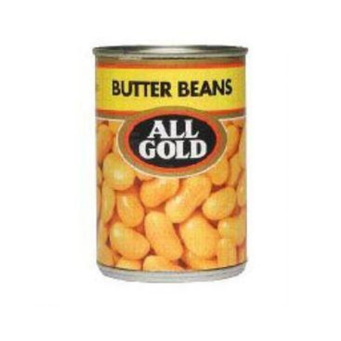 All Gold Butter Beans, 410g