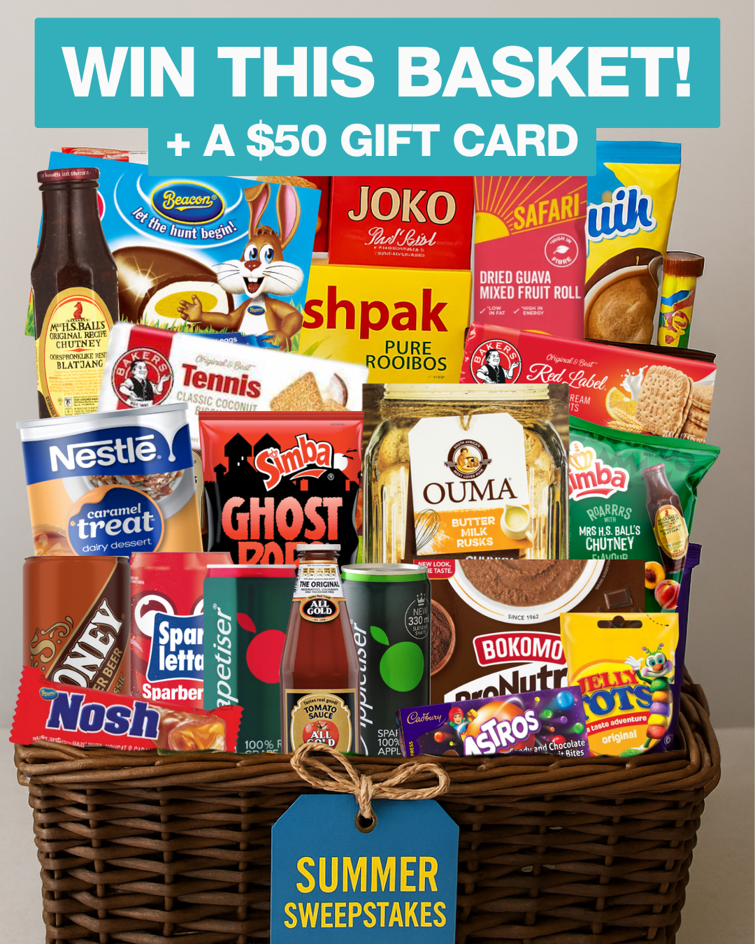 WIN A LEKKER TASTE OF HOME WITH THE 2025 SUMMER SWEEPSTAKES AT AUBERGINE FOODS!