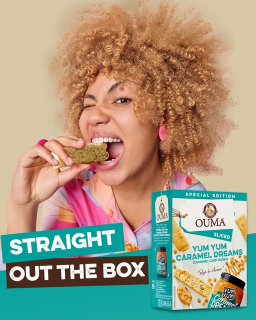 Ouma Rusk Yum Yum Caramel, 450g