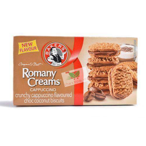 Bakers Romany Creams Cappuccino Flavoured Biscuits 200g