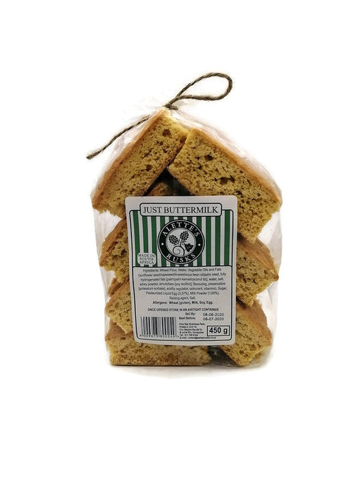 Alette's Rusks Just Buttermilk, 450g