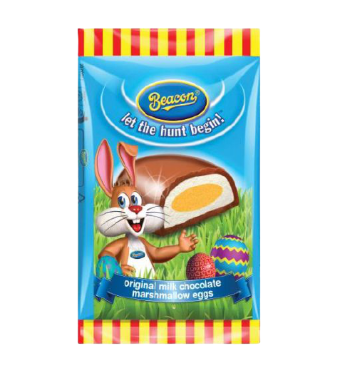 Beacon Milk Chocolate Marshmallow Eggs, 17g