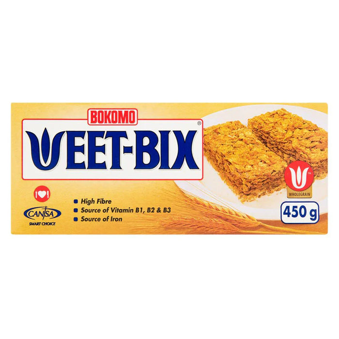 Bokomo Weet-Bix Wholegrain Wheat Biscuits, 450g