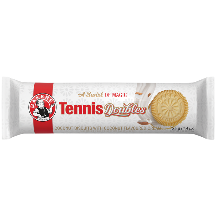 Bakers Tennis Doubles Biscuits 125g