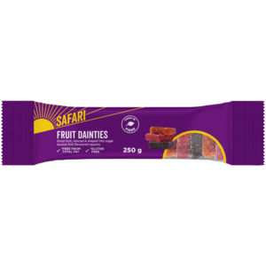 Safari Fruit Dainty Squares, 250g