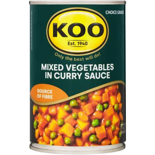 KOO Mixed Vegetables In Curry Sauce 420g